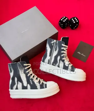 Rick Owen Vintage Double Bumber Sneakers