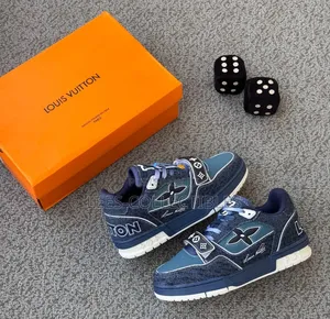 Best Quality Louis Vuitton Blue Designers Sneakers