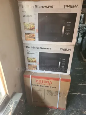 Phima Inbuilt 25 Liters Microwave Phima Oven 60x60cm
