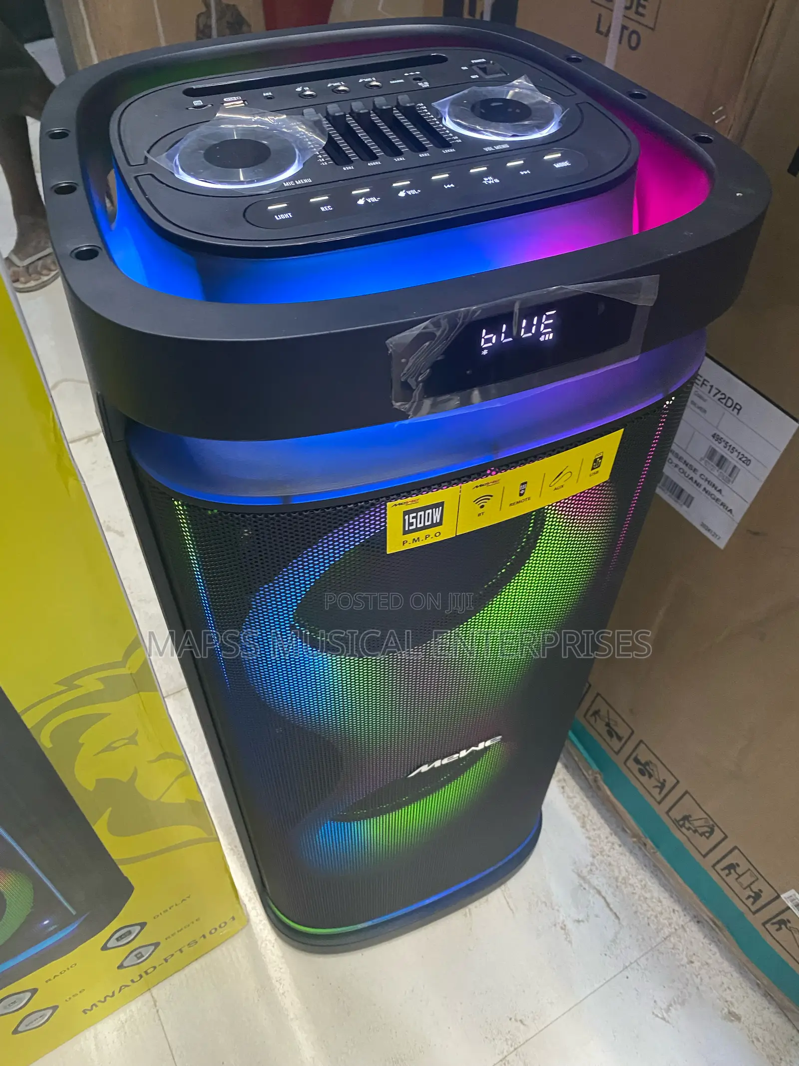 Mwaud-Pts1001 Bluetooth Public Address System