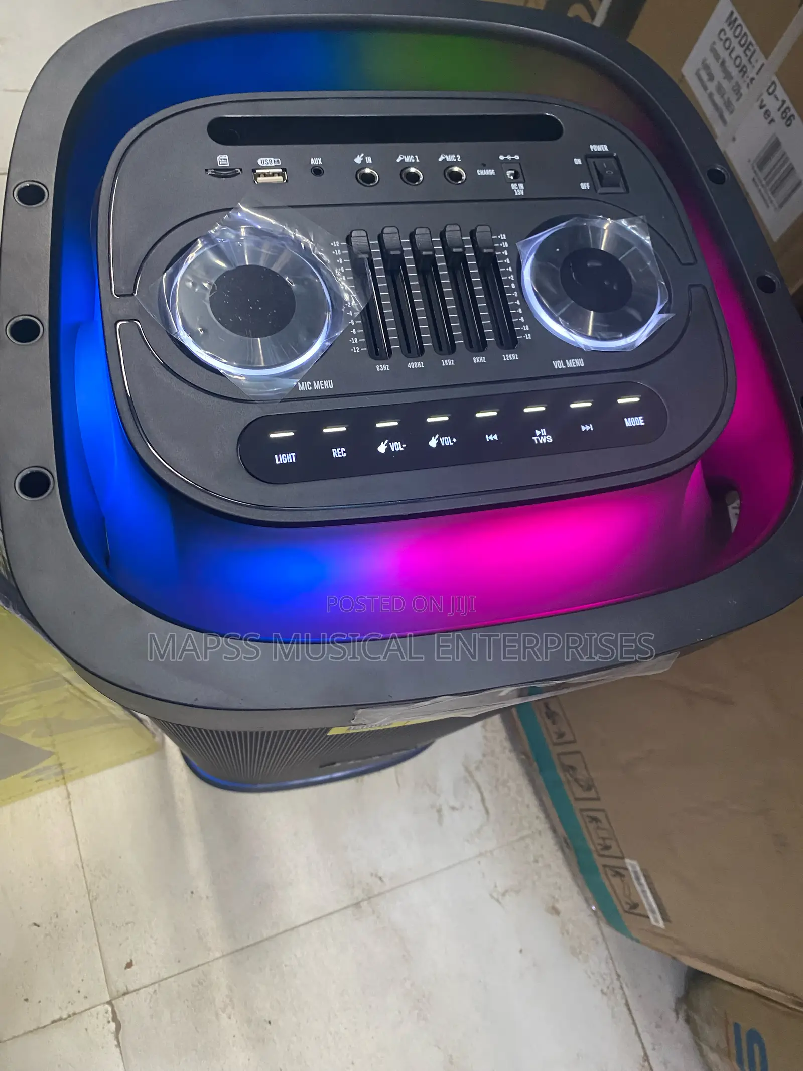 Mwaud-Pts1001 Bluetooth Public Address System