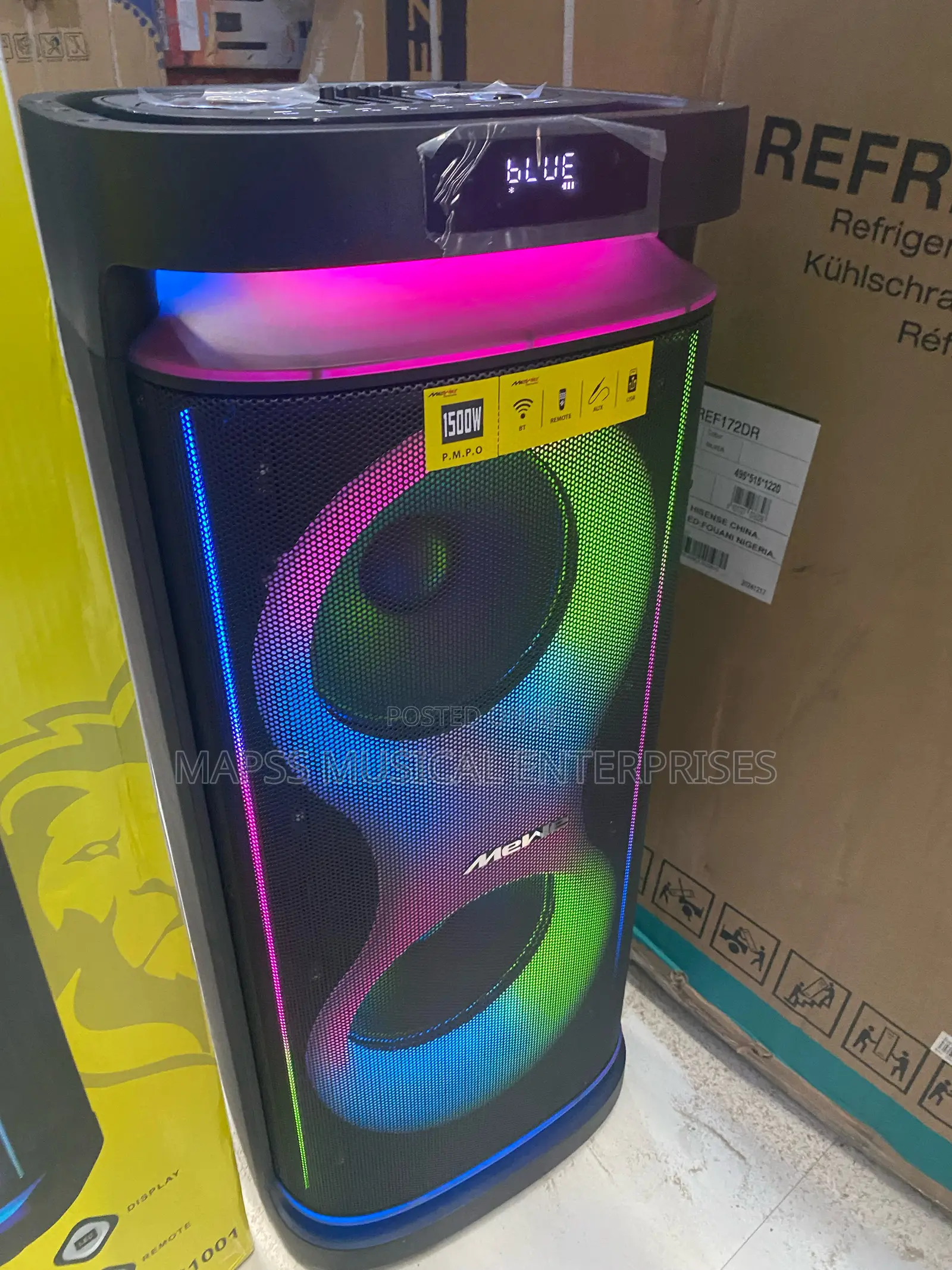 Mwaud-Pts1001 Bluetooth Public Address System