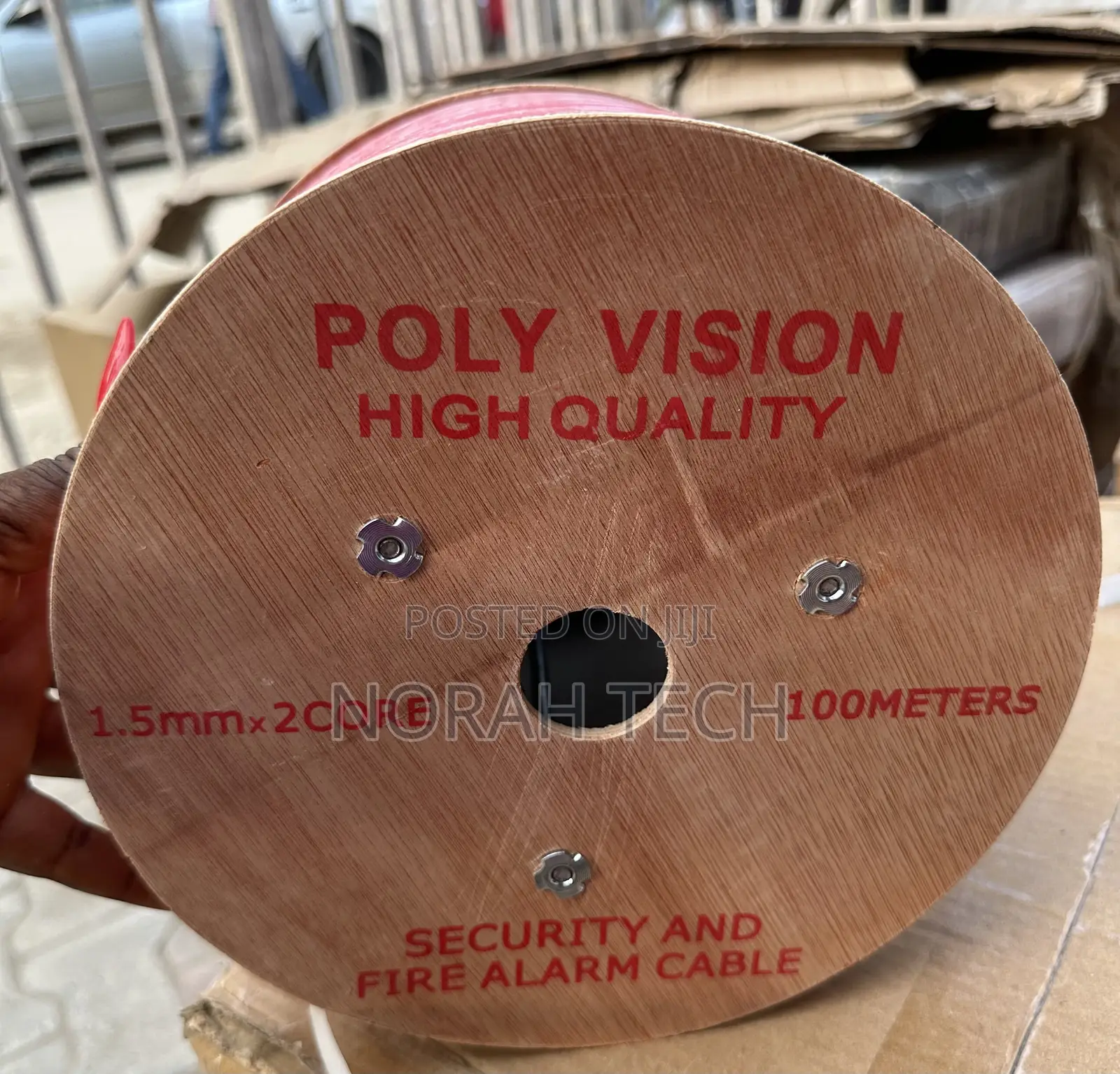 Polyvision 100m Fire Alarm Cable