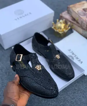 Versace Luxury Designer Sandals Shoe