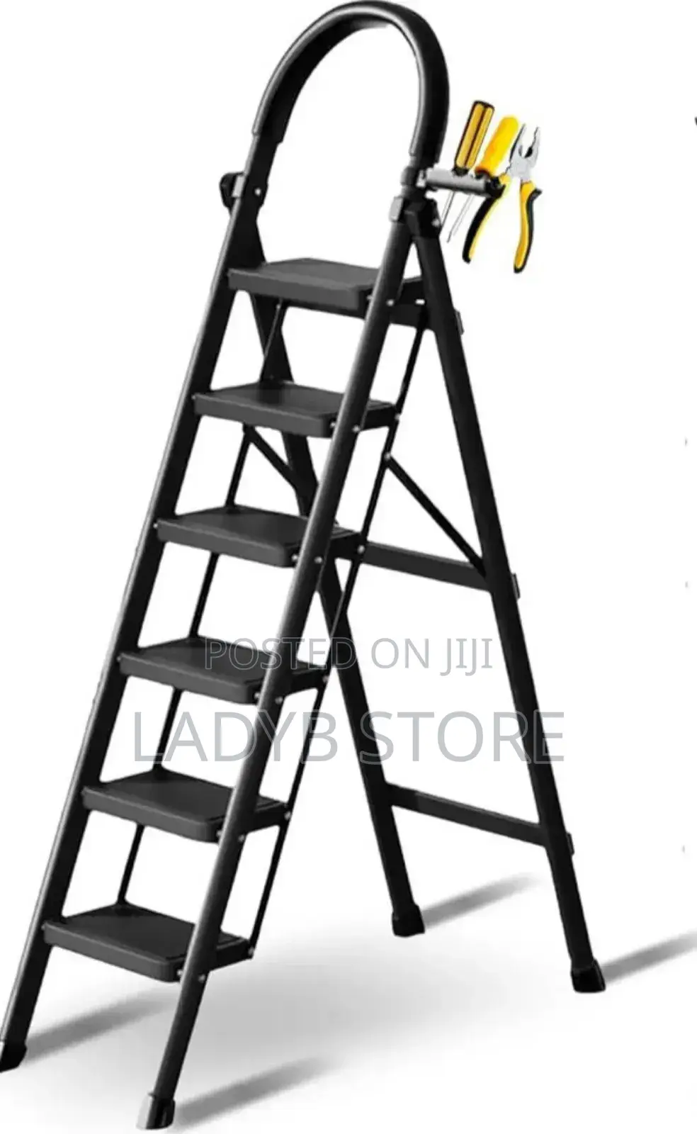 6steps Multiple Use Ladder (Black)
