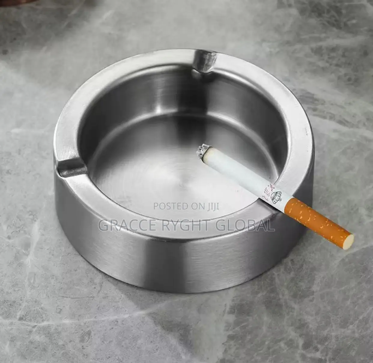 Cigarettes Stainless Ashtray