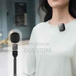 Porodo Lfs133 Two Device Connect Handheld Lavaliermicrophone
