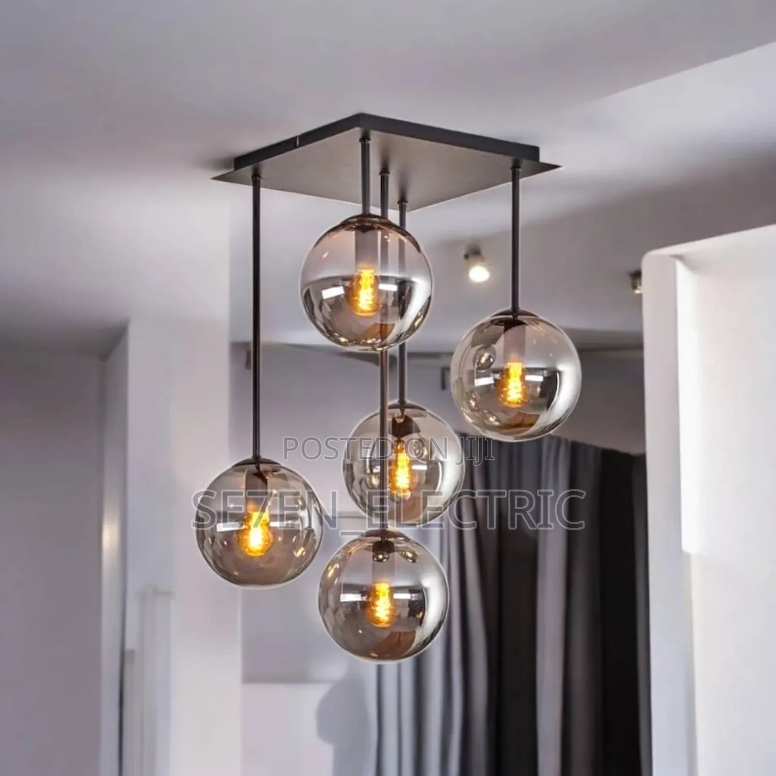 Luxury Glass Pendant Design.