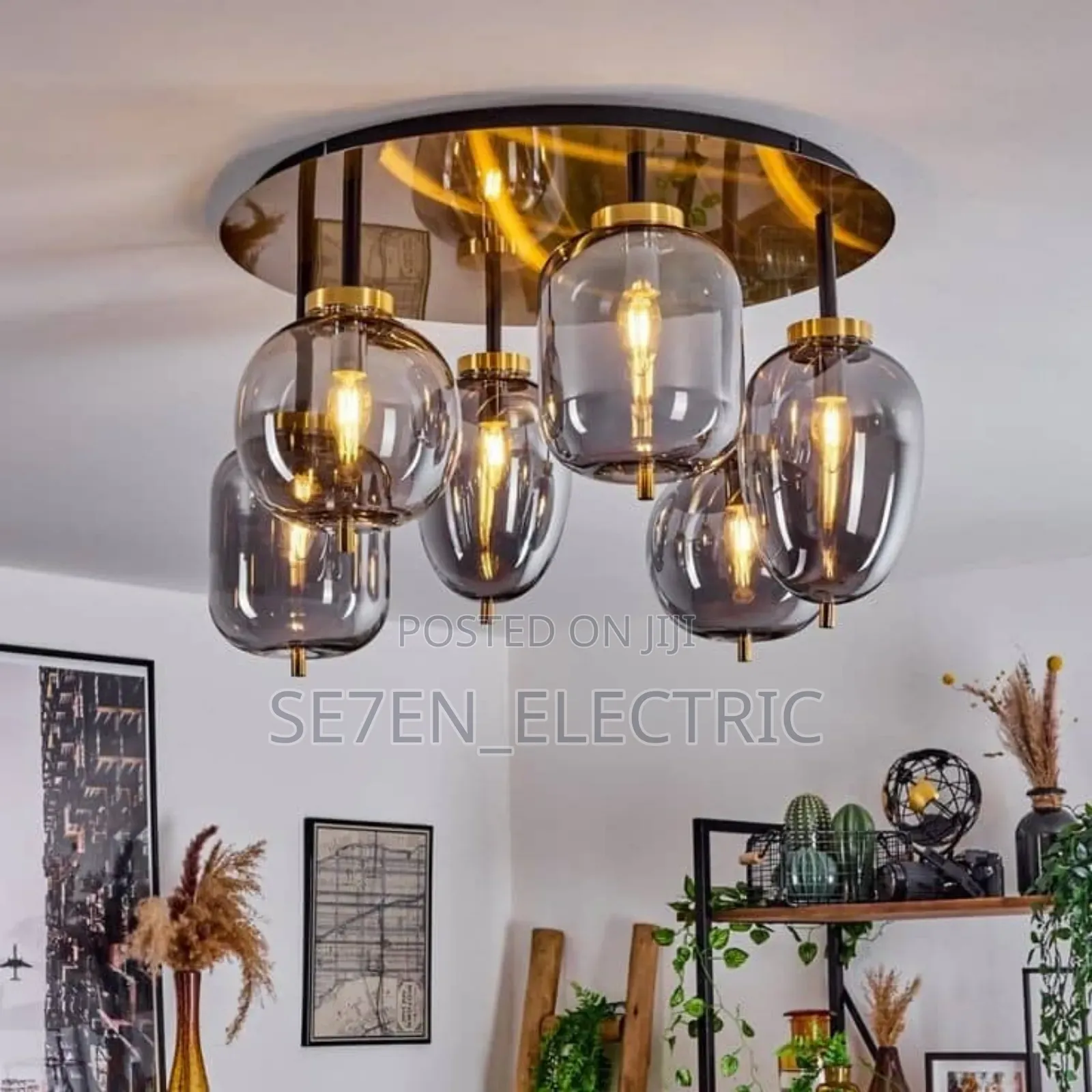 Ceiling Flush Mount Chandelier