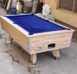 Local Brown Colored Snooker Board With Coin