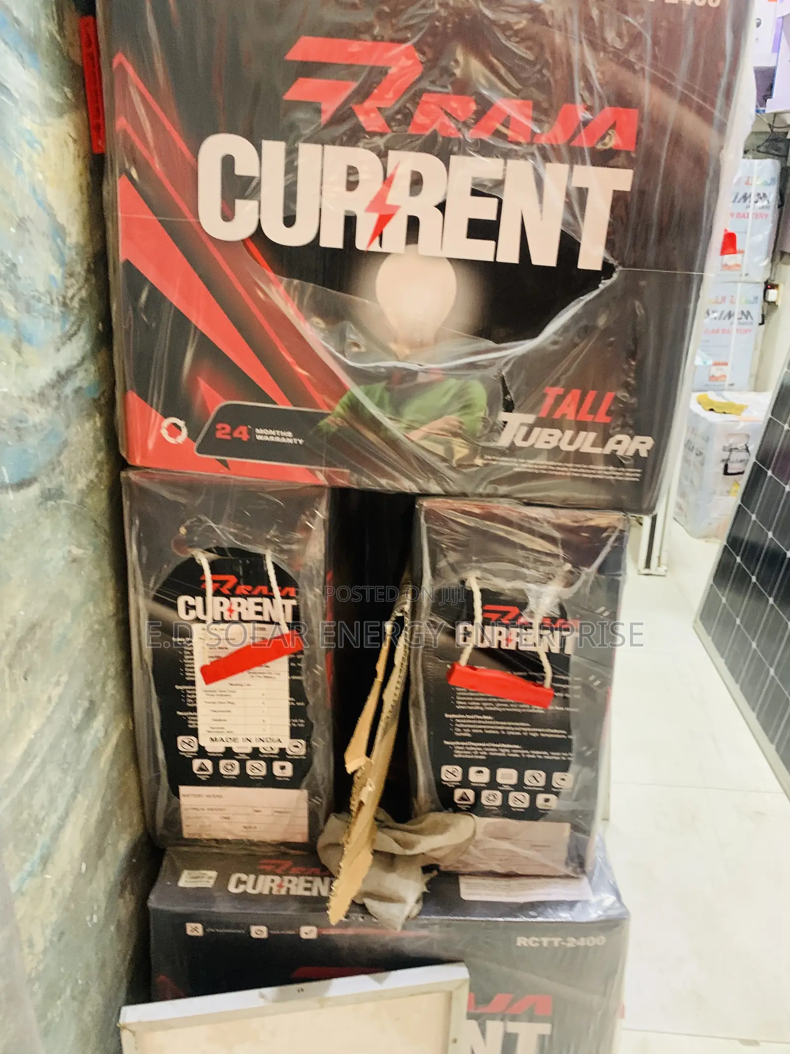 Current Solar Tubular Battery 240ah 12v