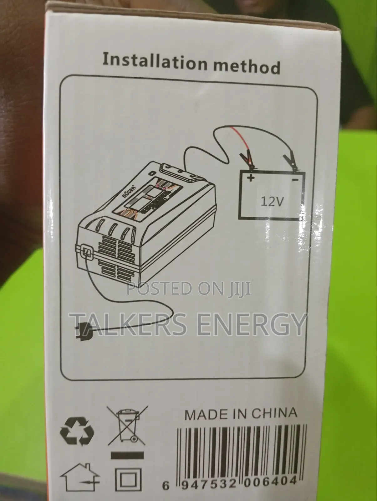 Battery Suoer Charger Son -12v 6a