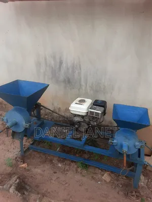 Double Grinding Machine With Gx200 6.5hp Petrol Engine