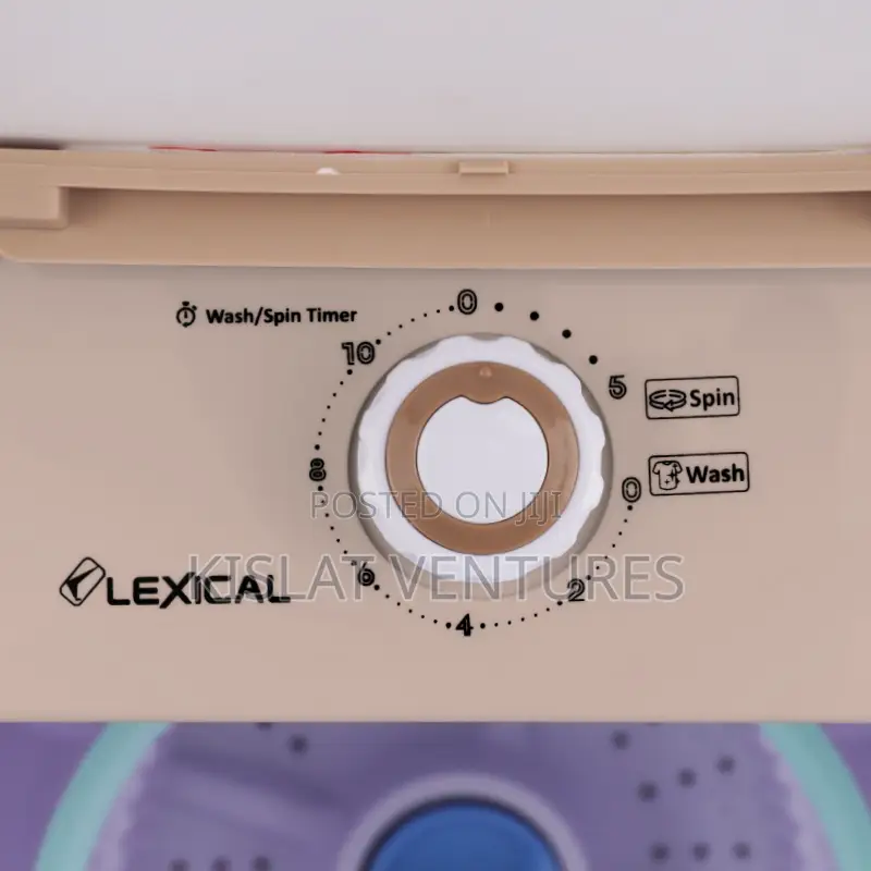 Lexical 6.5kg Compact Washing Machine -300w