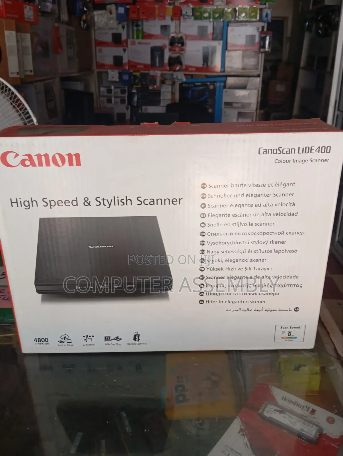 Canon Lide 400 Document Scanner.