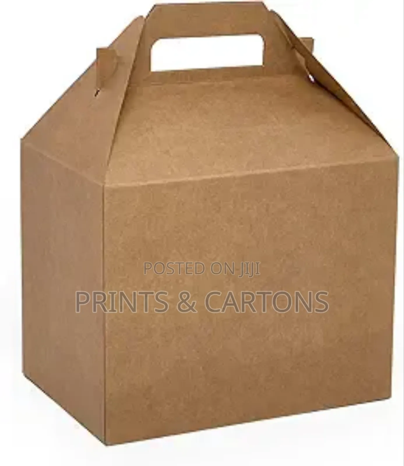 Brown Paper Gable Box. #11