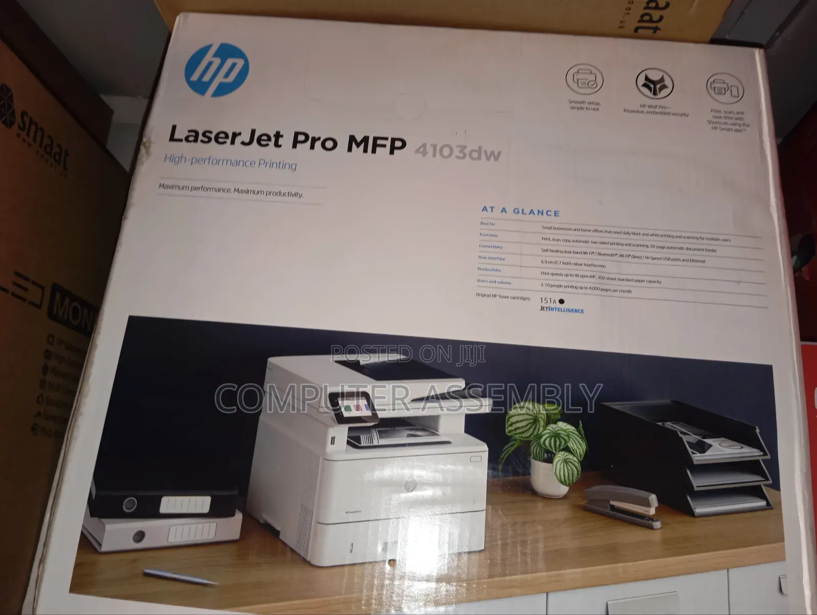 Hp Laserjet Pro MFP 4103dw Printer