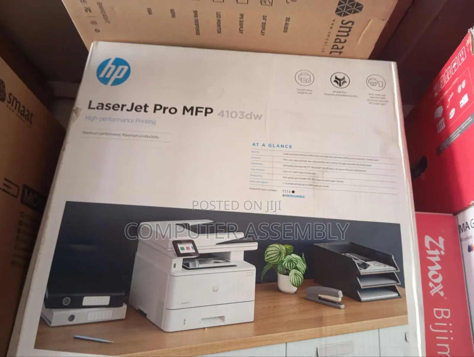Hp Laserjet Pro MFP 4103dw Printer