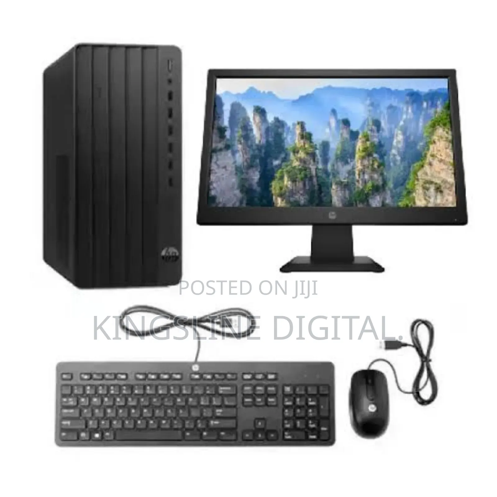 New Desktop Computer HP 290 G9 8GB Intel Core I3 SSD 512GB