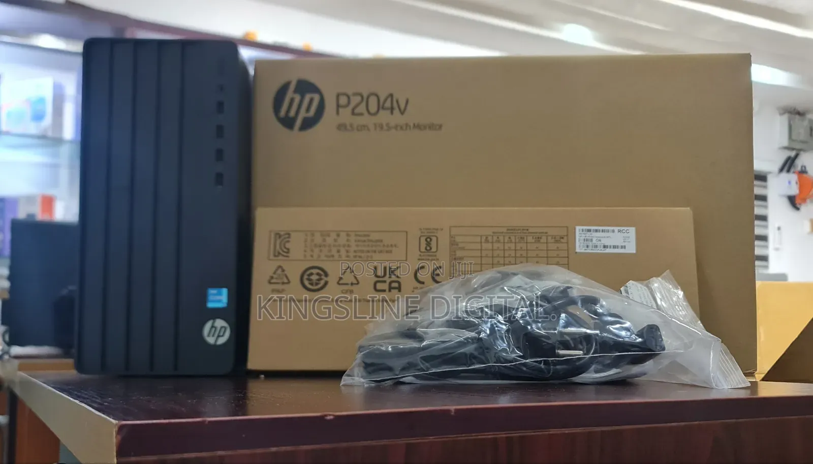 New Desktop Computer HP 290 G9 8GB Intel Core I3 SSD 512GB