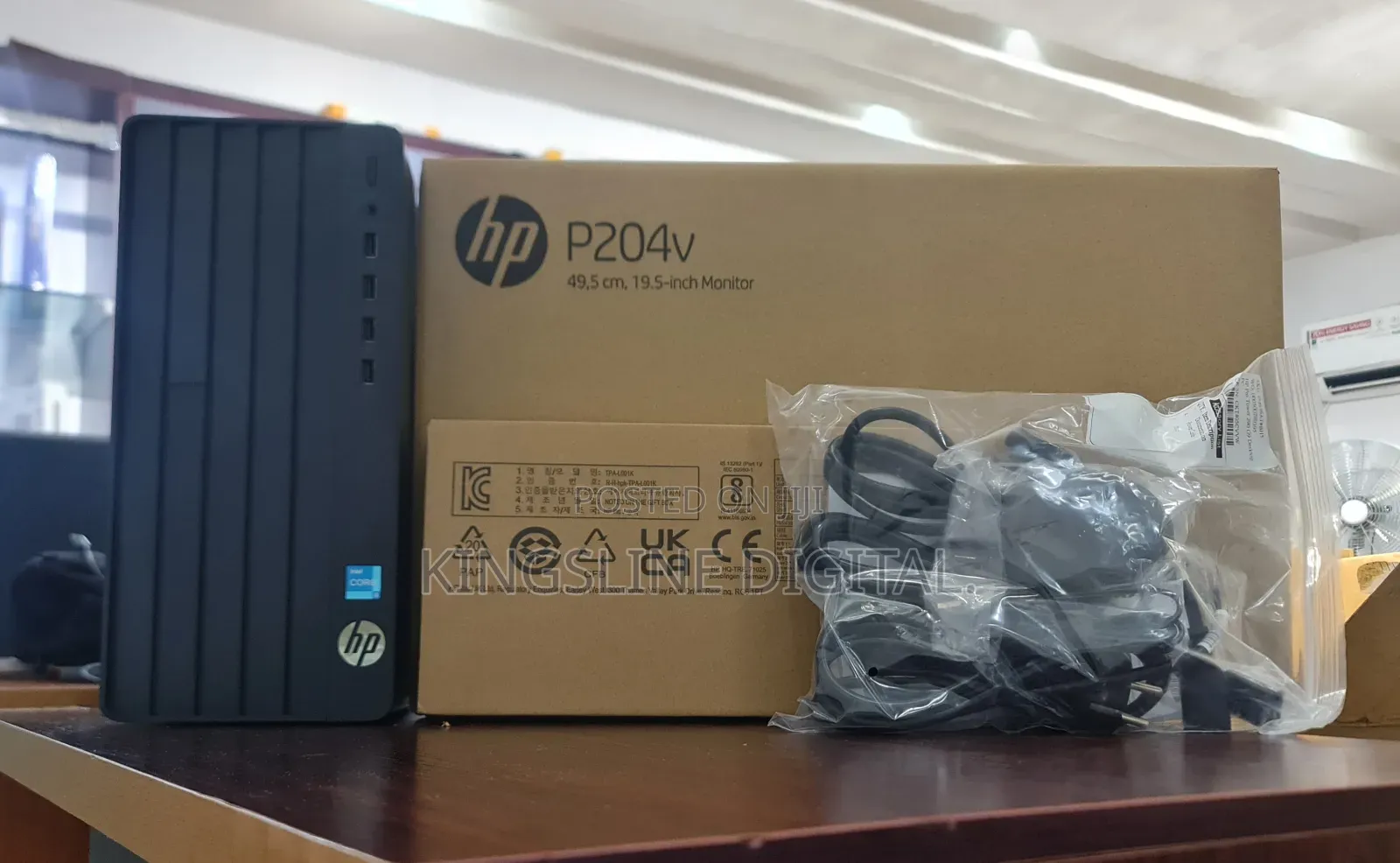 New Desktop Computer HP 290 G9 8GB Intel Core I3 SSD 512GB