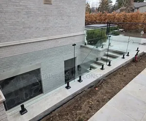 Spigot Base Frameless Glass Railings: Sleek
