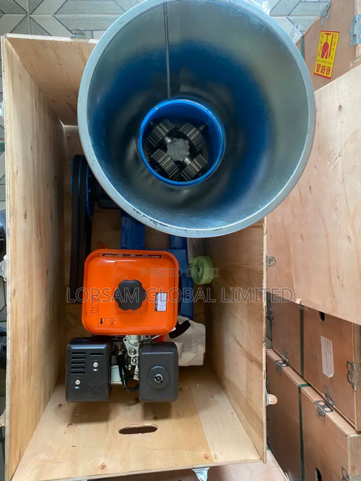 4 Rollers Pellet Machine With Gasoline Engine