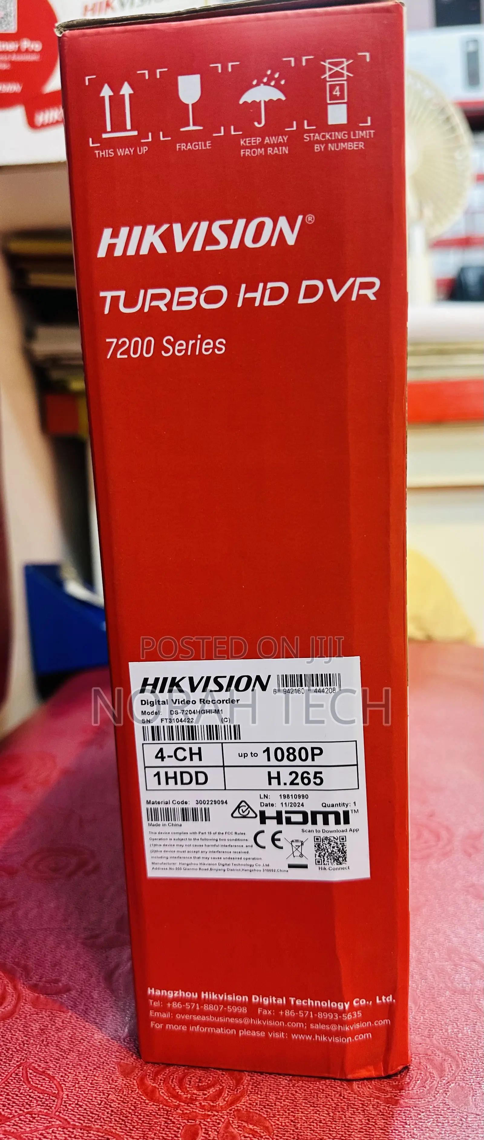 4ch_ Ds_7204hghi_m1 Hikvision DVR
