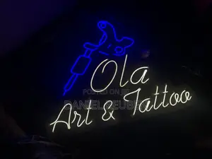 Neon Lights and Sign