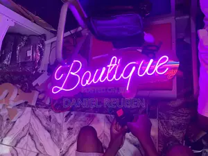 Neon Lights and Sign