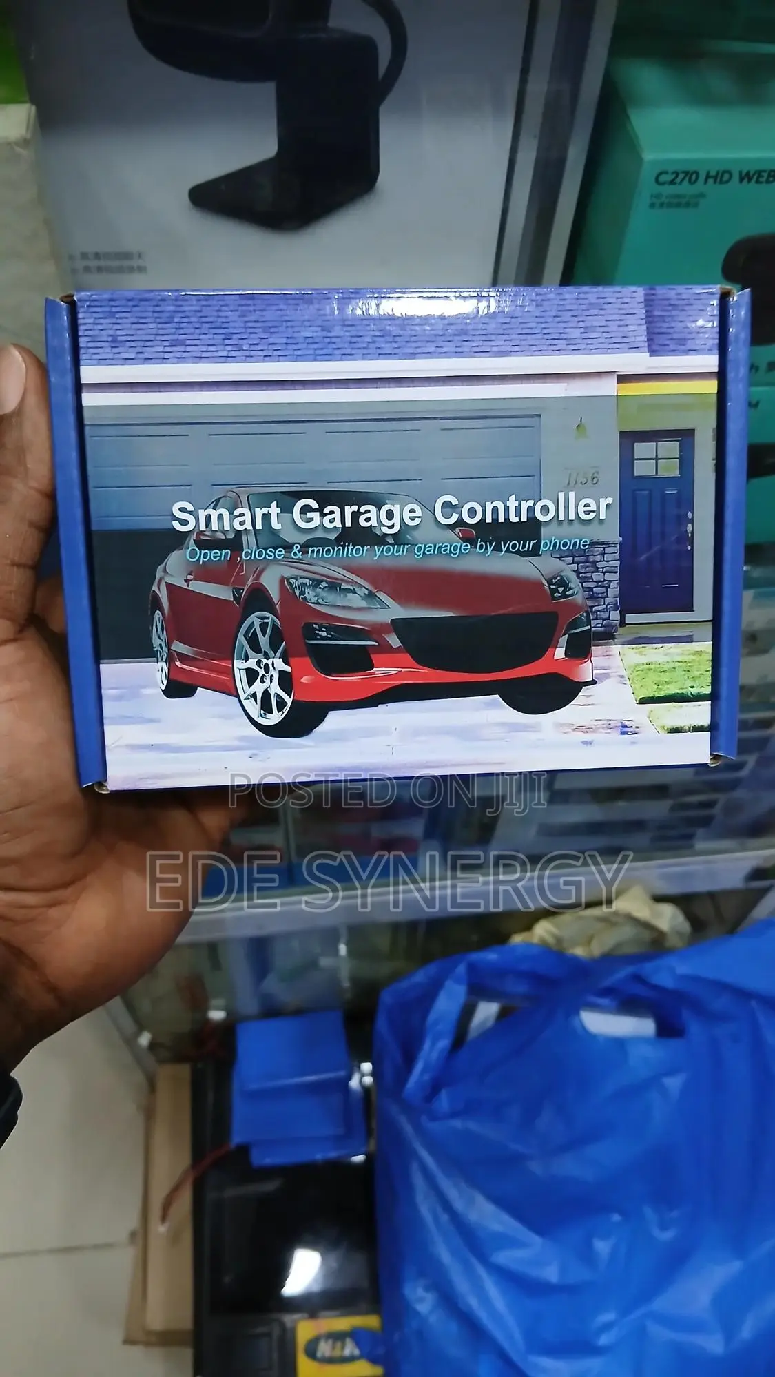 Smart Garage Controller With Mobile App