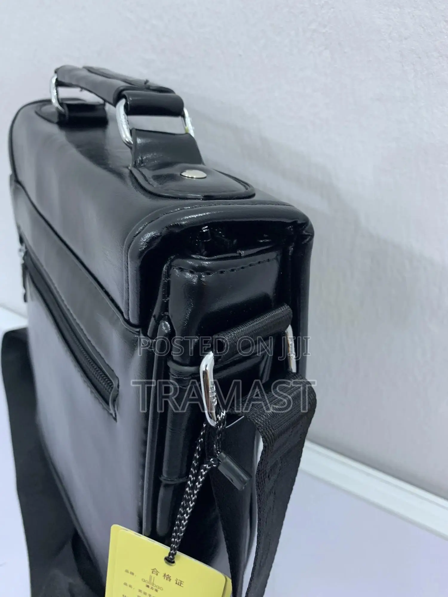 Aollibao Black Shining Cross Bag