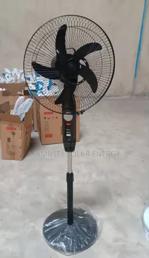 Solar Rechargeable Fan