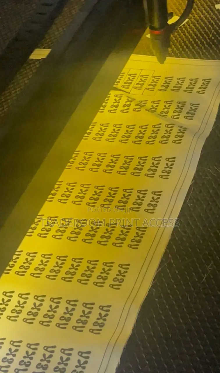 Laser Cut,Uv Printing, Sav/Paper Sticker,Jersey Printing