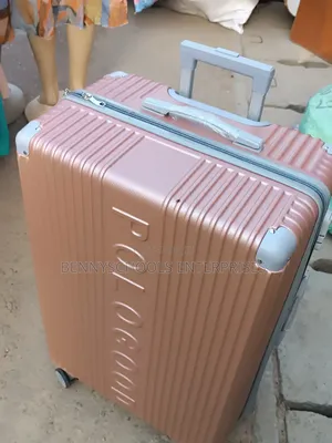 Big Pg Gold Plastic Travelling Luggage Box