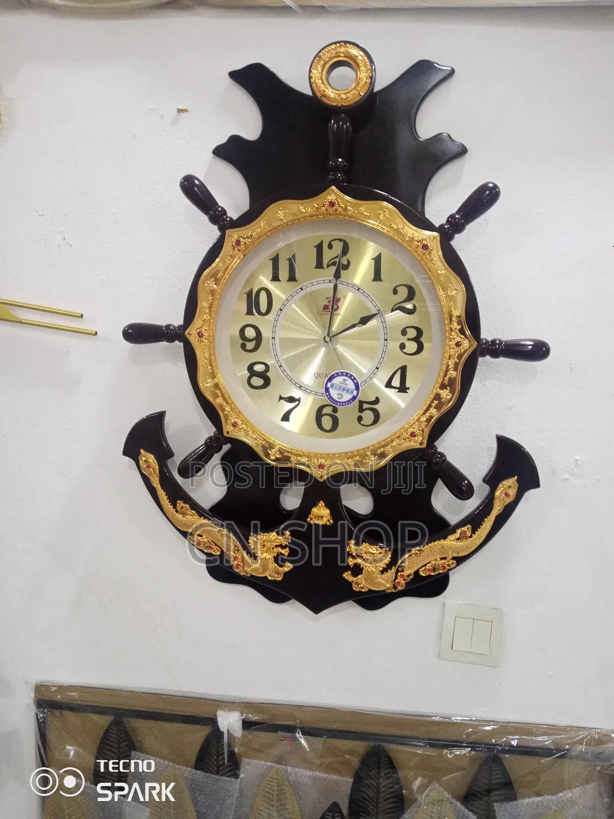 Wall Design Clock Decor