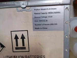 SMS 7.6kwh 25.6v Lithium Battery
