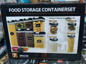 7pics Food Storage Container Set