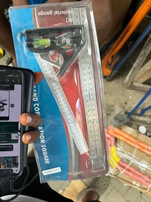 Combination Try Square Right Angle Ruler - 12" - 300mm
