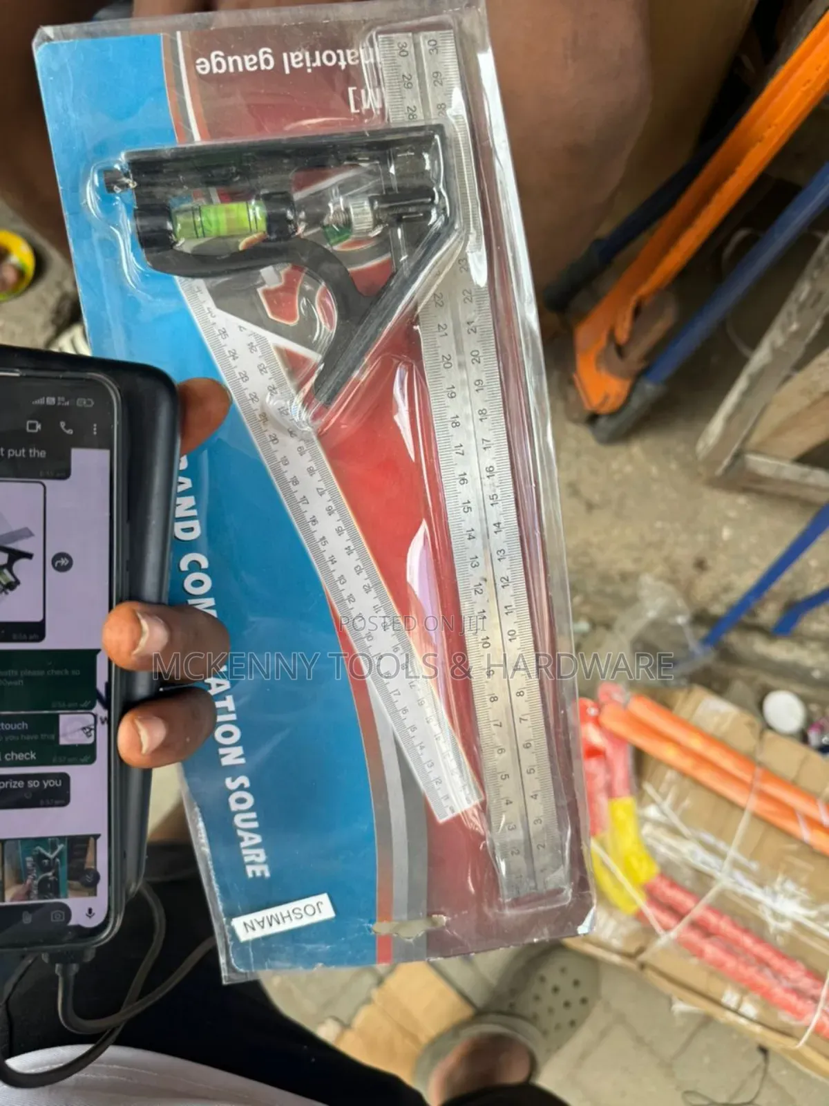Combination Try Square Set Right Angle Ruler - 12" - 300mm