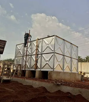 50,000 Litres Braithwaite Pressed Steel Water Tank