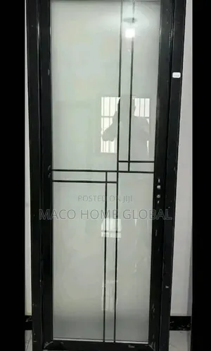 High Quality 750 Full Glass Toilet Door