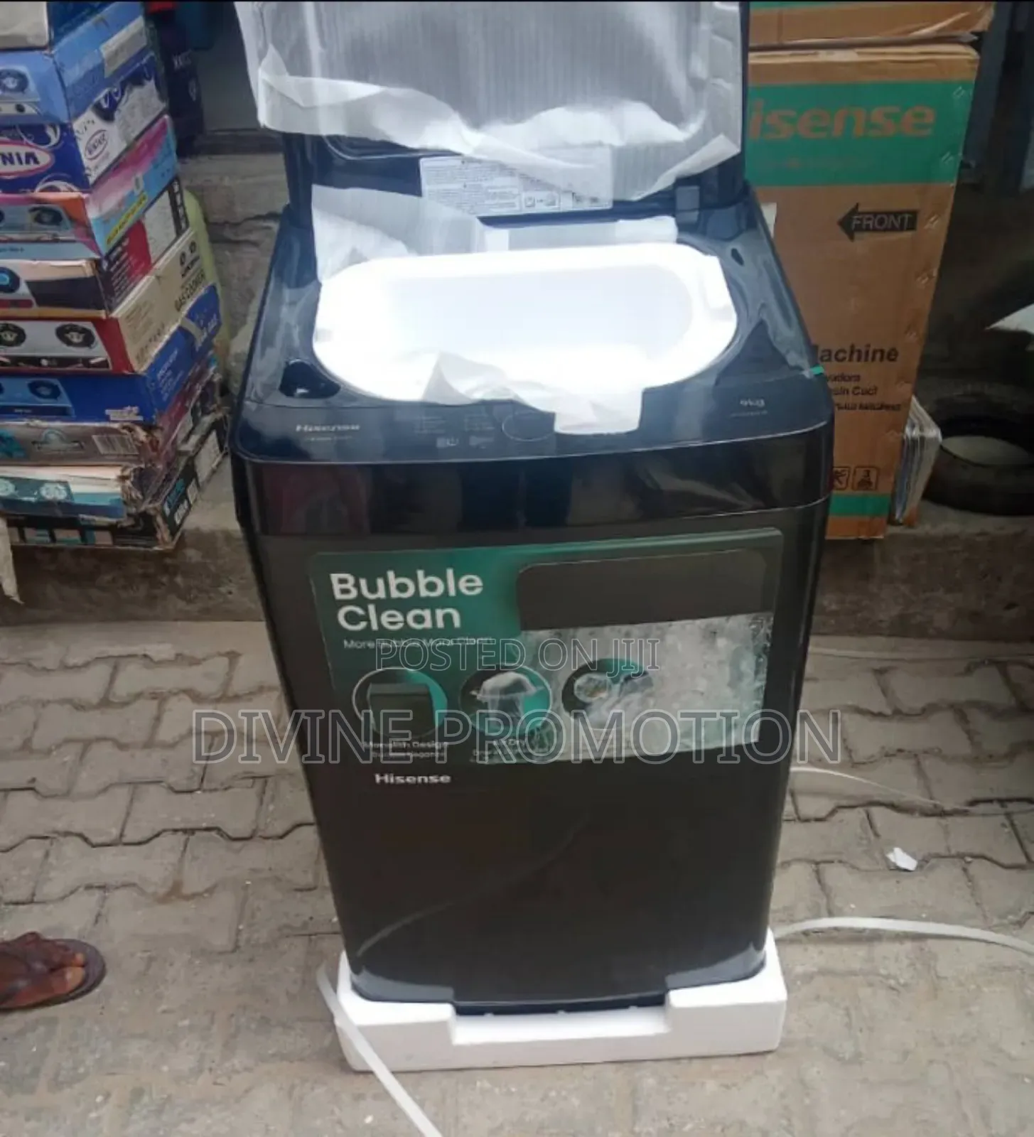 Hisense 9kg Top Loader, Automatic Washing Machine