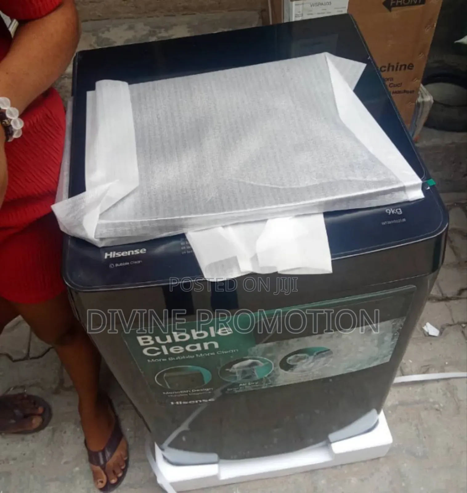 Hisense 9kg Top Loader, Automatic Washing Machine