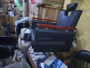 High Classic Imported Salon Chair With Footrest