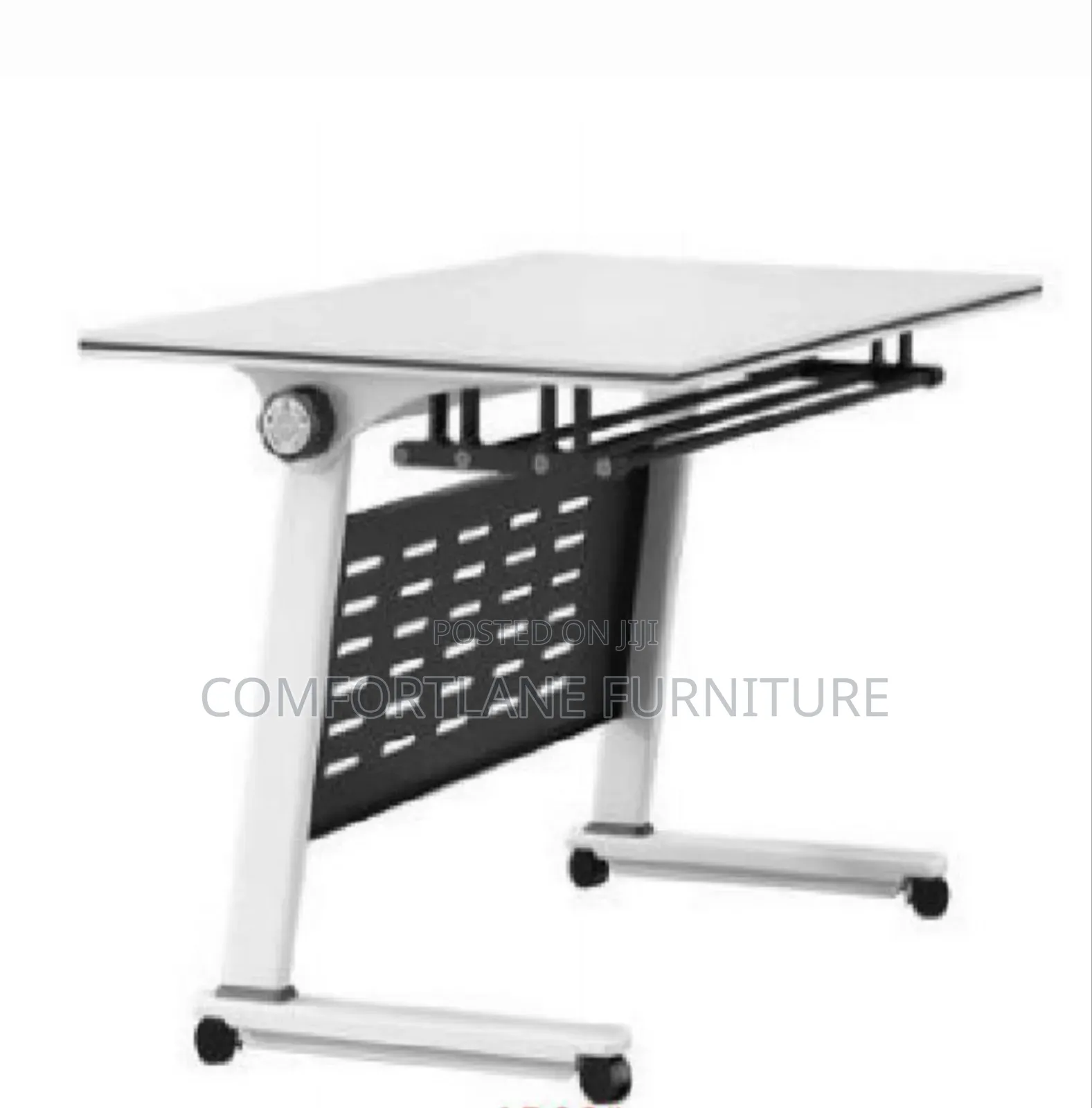 Office Table With Movable Tyre