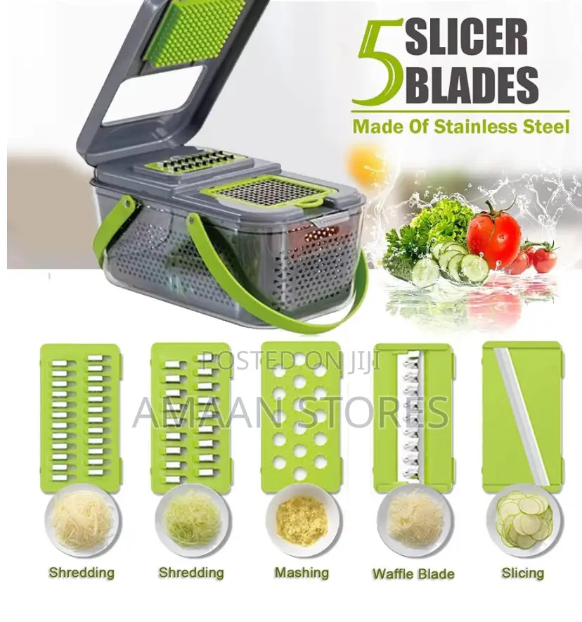 22-in-1 Multifunctional Vegetable Chopper Onion Grater