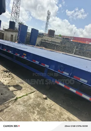 120ton Low Bed Trailer