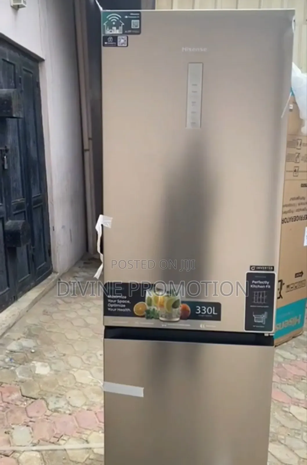 310 Liters Hisense Inverter Bottom Freezer Refrigerator
