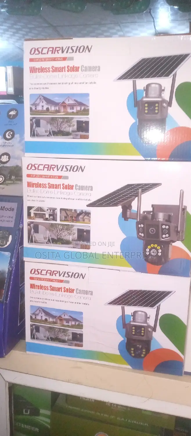 Oscarvision Wireless Smart Solar Camera